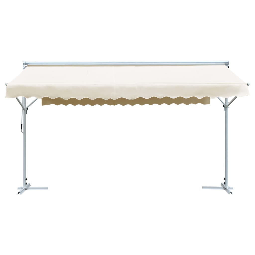 Samostojeća tenda 500 x 300 cm krem