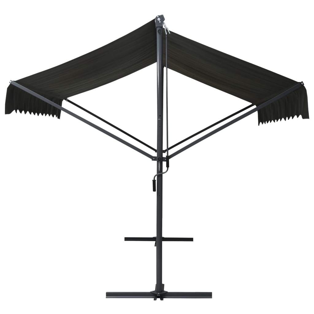 Samostojeća tenda 600 x 300 cm antracit