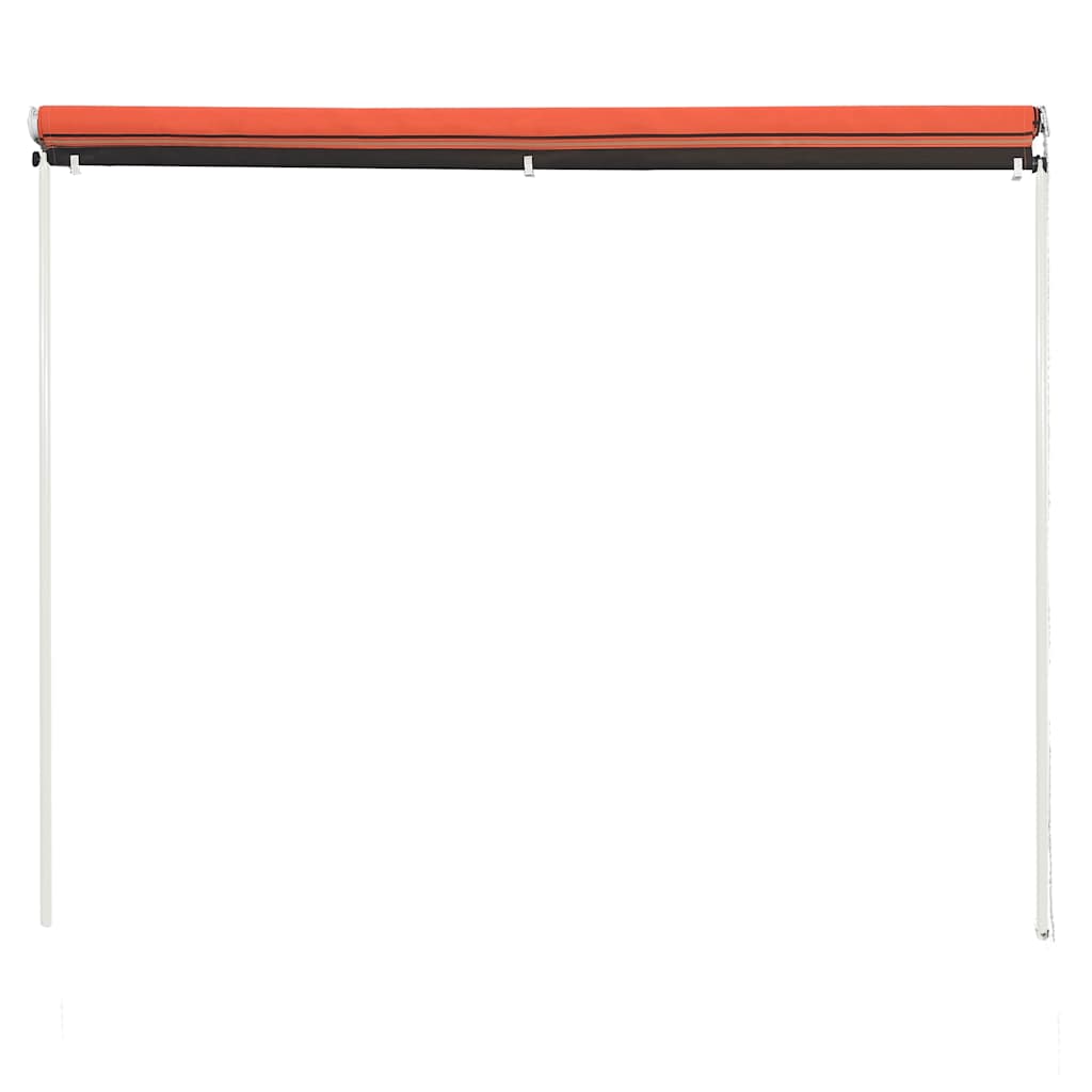 Tenda na uvlačenje 400 x 150 cm narančasto-smeđa