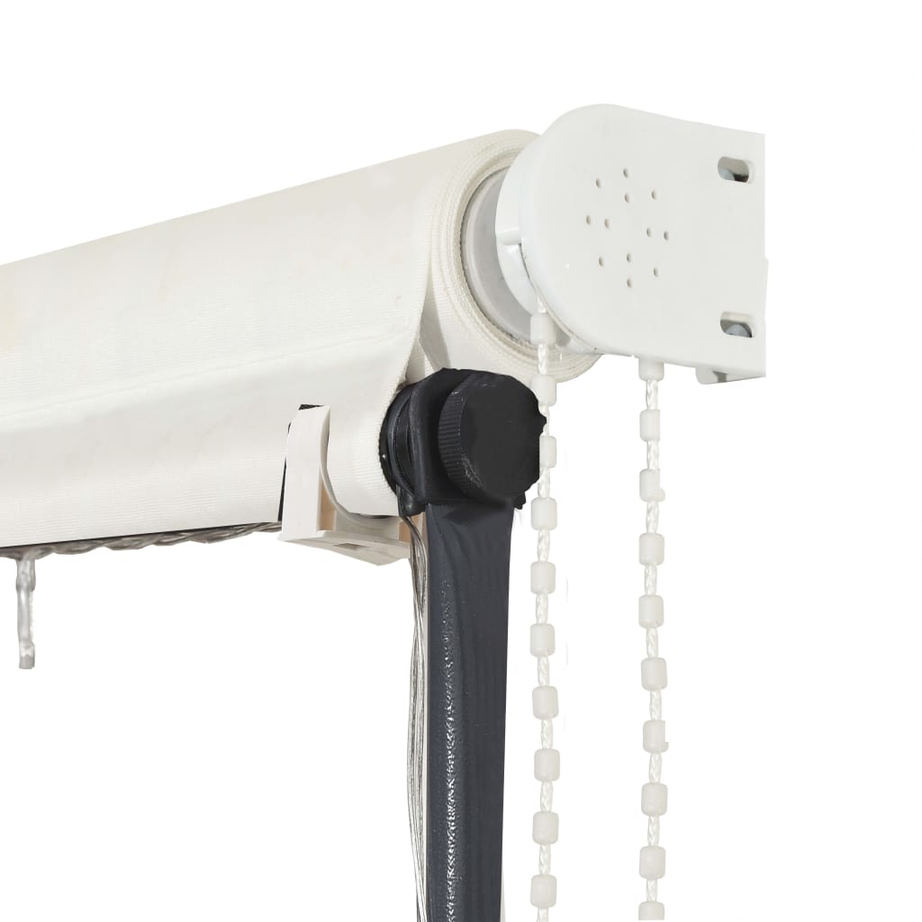 Tenda na uvlačenje s LED svjetlima 350 x 150 cm krem