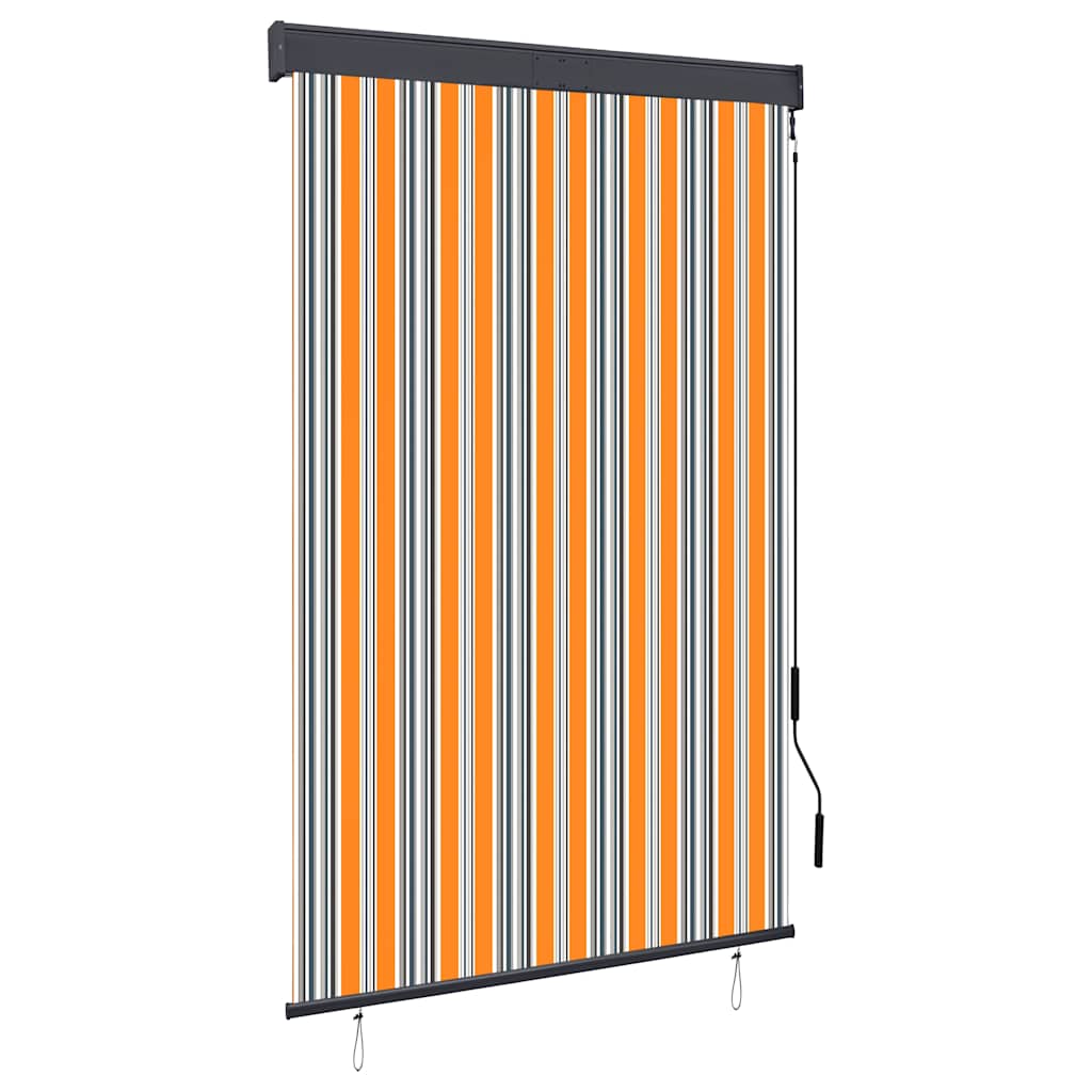 Vanjska roleta 120 x 250 cm žuto-bijela