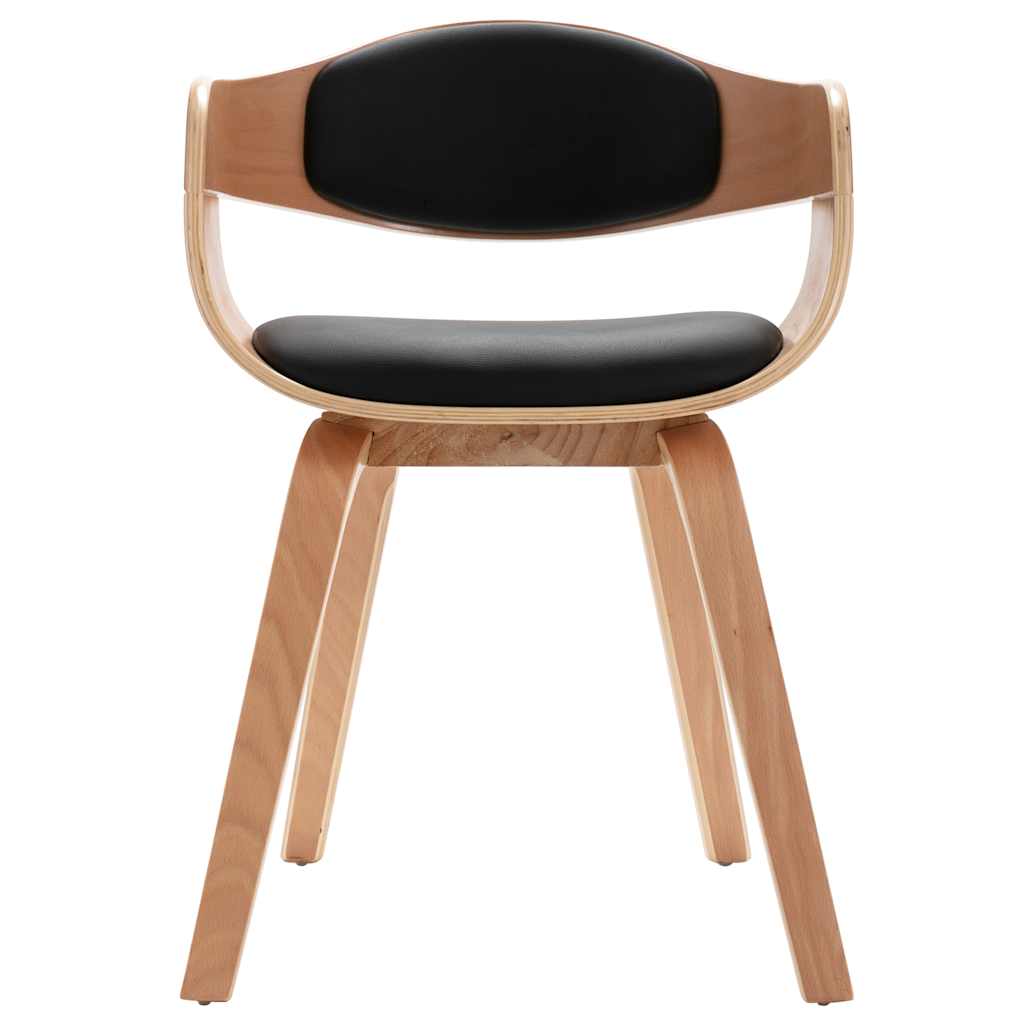 Blagovaonske stolice 2 kom od savijenog drva i umjetne kože