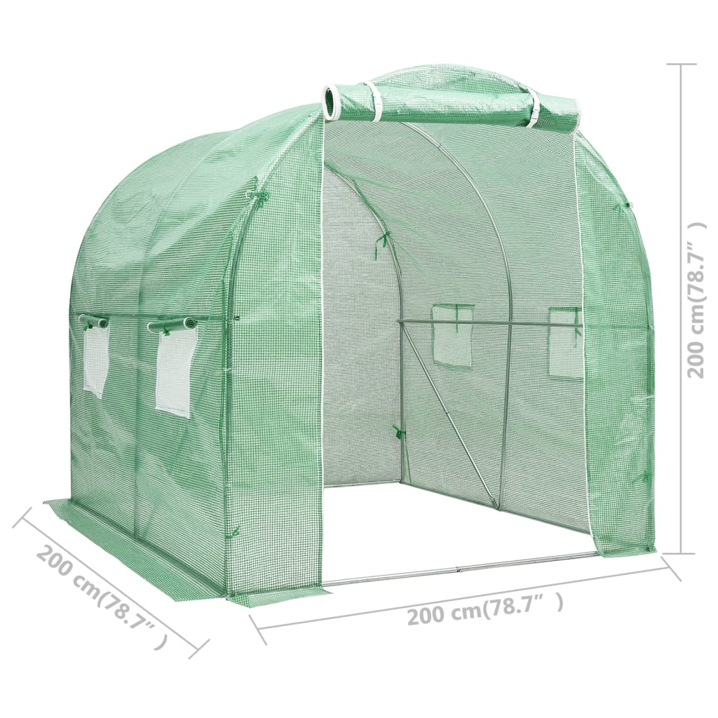Plastenik 4 m² 2 x 2 x 2 m