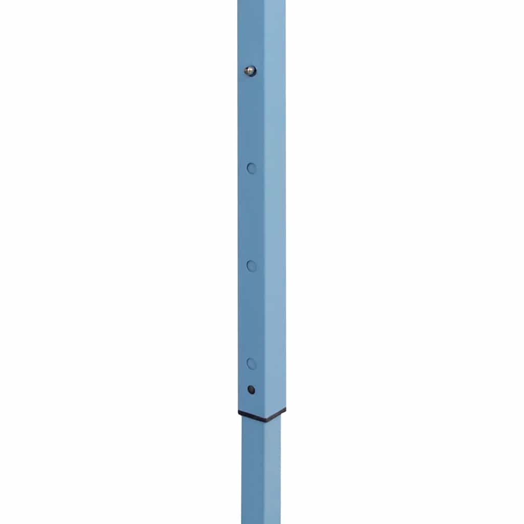 Profesionalni sklopivi šator za zabave 280x410x315 cm čelični bijeli