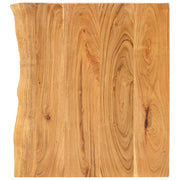 Vrh za kupaonski ormarić od bagremovog drva 58x52x2,5 cm