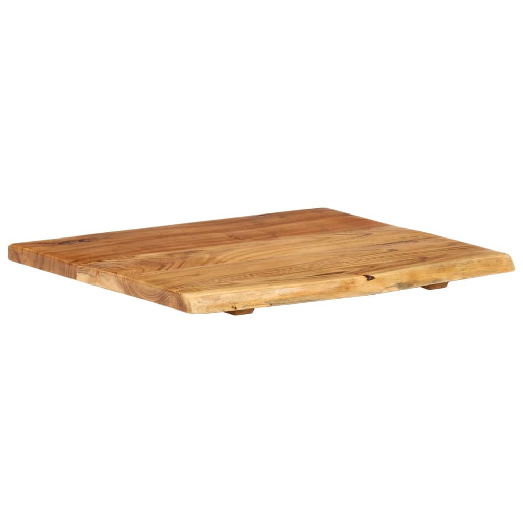 Vrh za kupaonski ormarić od bagremovog drva 58x52x2,5 cm