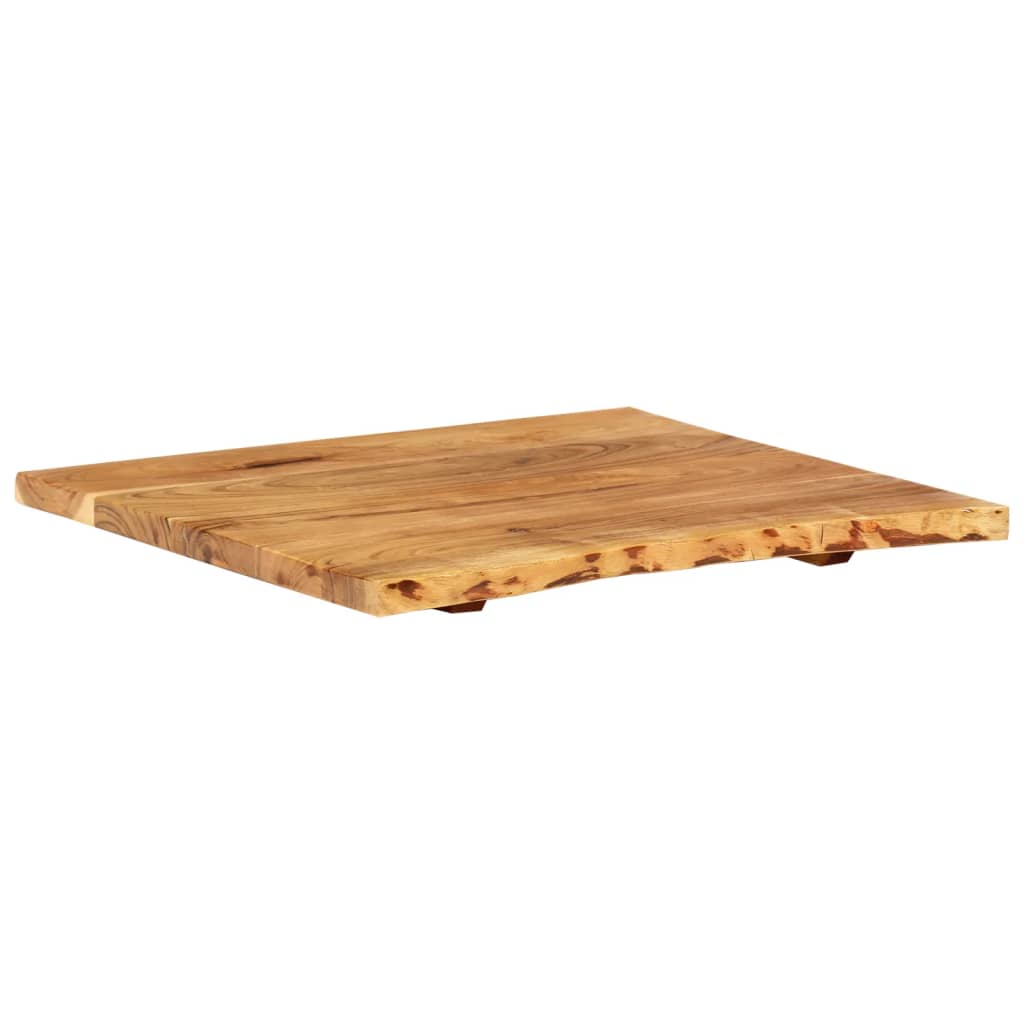 Vrh za kupaonski ormarić od bagremovog drva 58x52x2,5 cm
