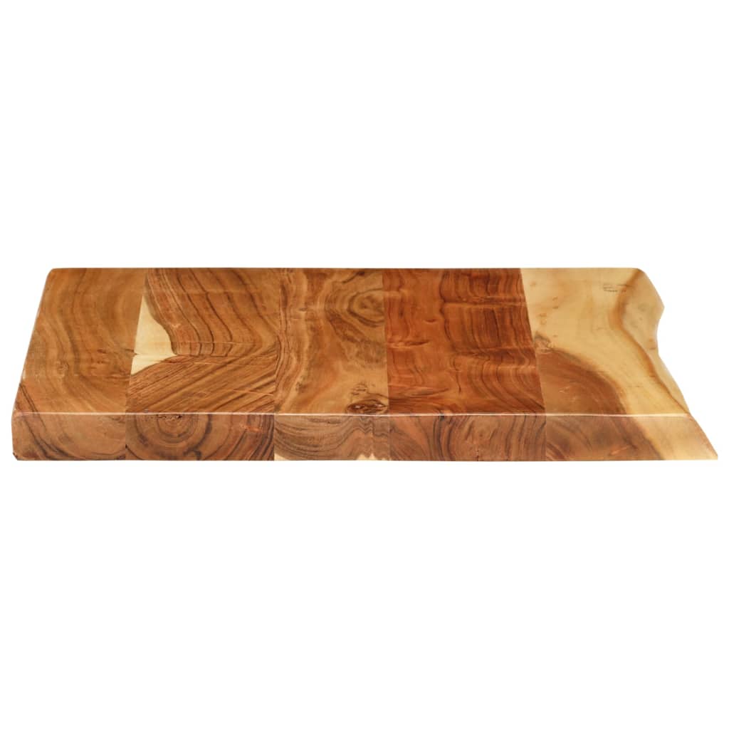 Vrh za kupaonski ormarić od bagremovog drva 58x52x3,8 cm