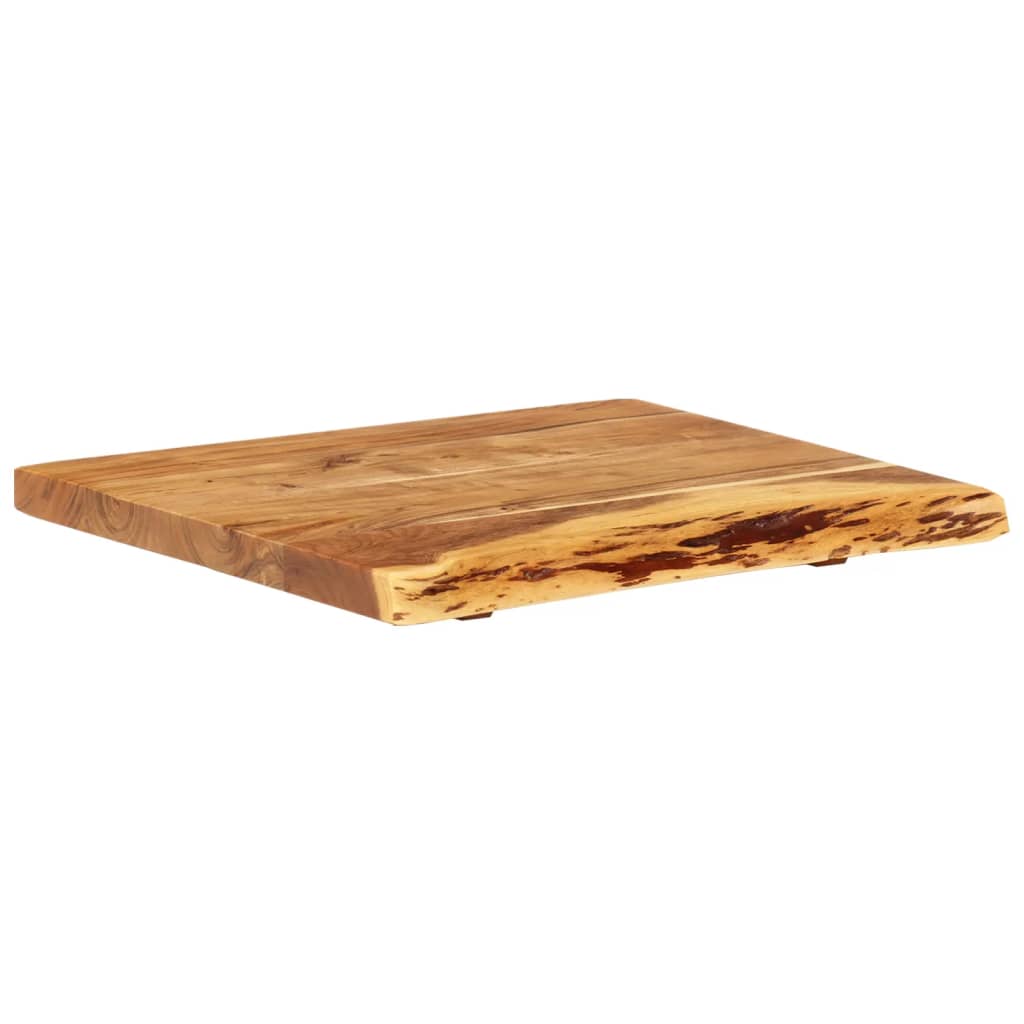 Vrh za kupaonski ormarić od bagremovog drva 58x52x3,8 cm