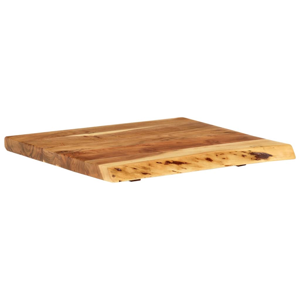 Vrh za kupaonski ormarić od bagremovog drva 58x52x3,8 cm