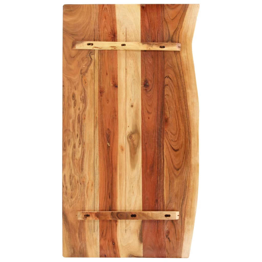 Vrh za kupaonski ormarić od bagremovog drva 100x52x2,5 cm