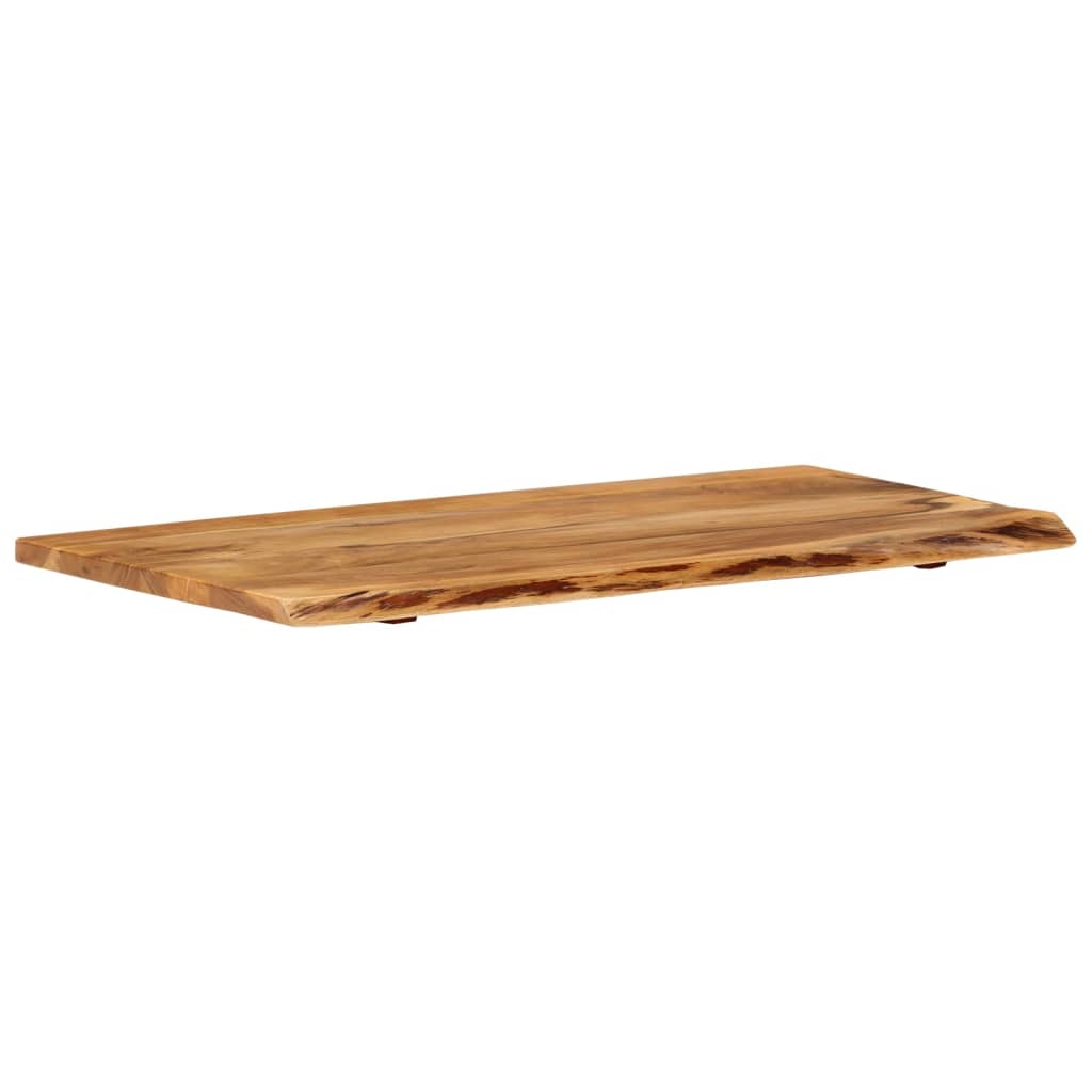 Vrh za kupaonski ormarić od bagremovog drva 100x52x2,5 cm