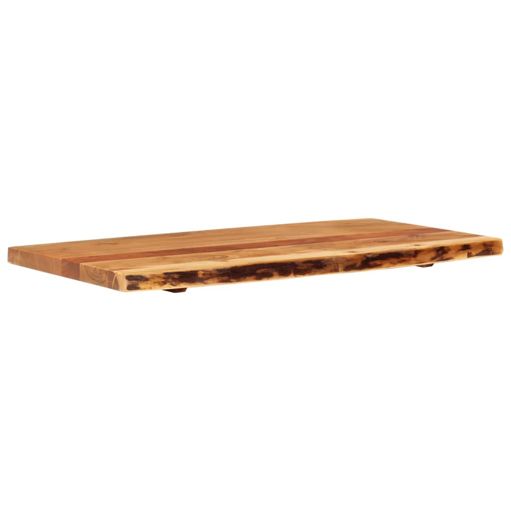Vrh za kupaonski ormarić od bagremovog drva 100x52x3,8 cm