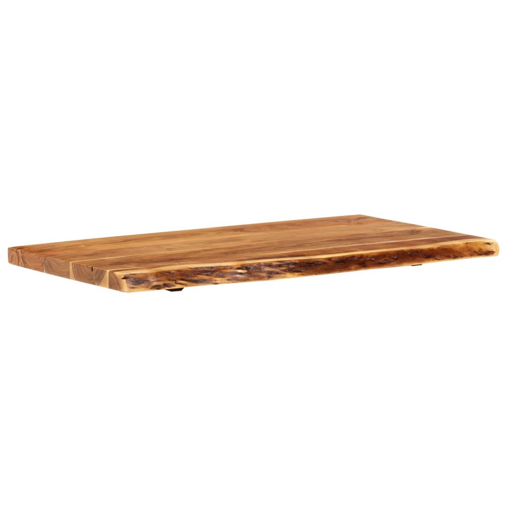 Vrh za kupaonski ormarić od bagremovog drva 100x52x3,8 cm