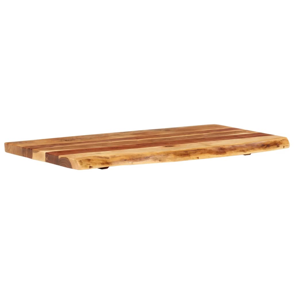 Vrh za kupaonski ormarić od bagremovog drva 100x52x3,8 cm
