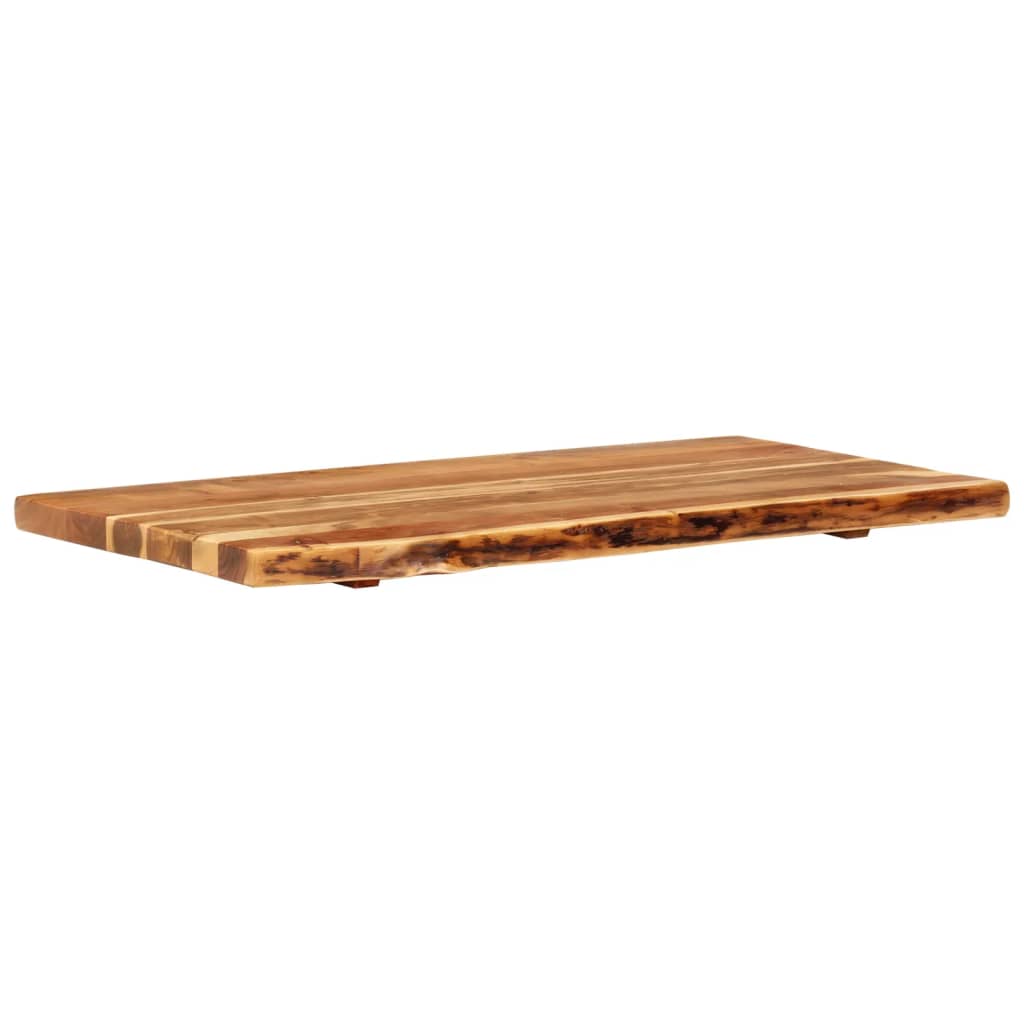 Vrh za kupaonski ormarić od bagremovog drva 100x52x3,8 cm