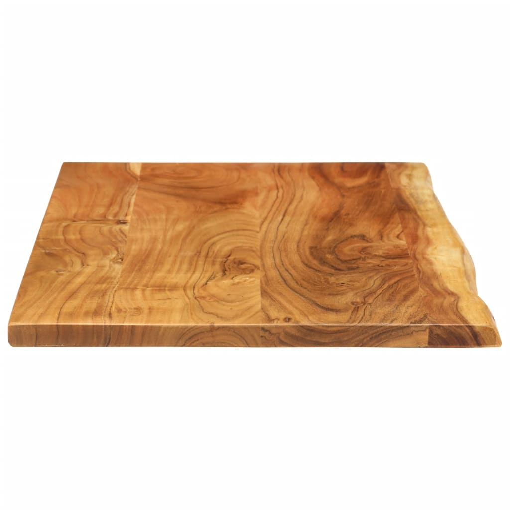 Vrh za kupaonski ormarić od bagremovog drva 114x52x2,5 cm
