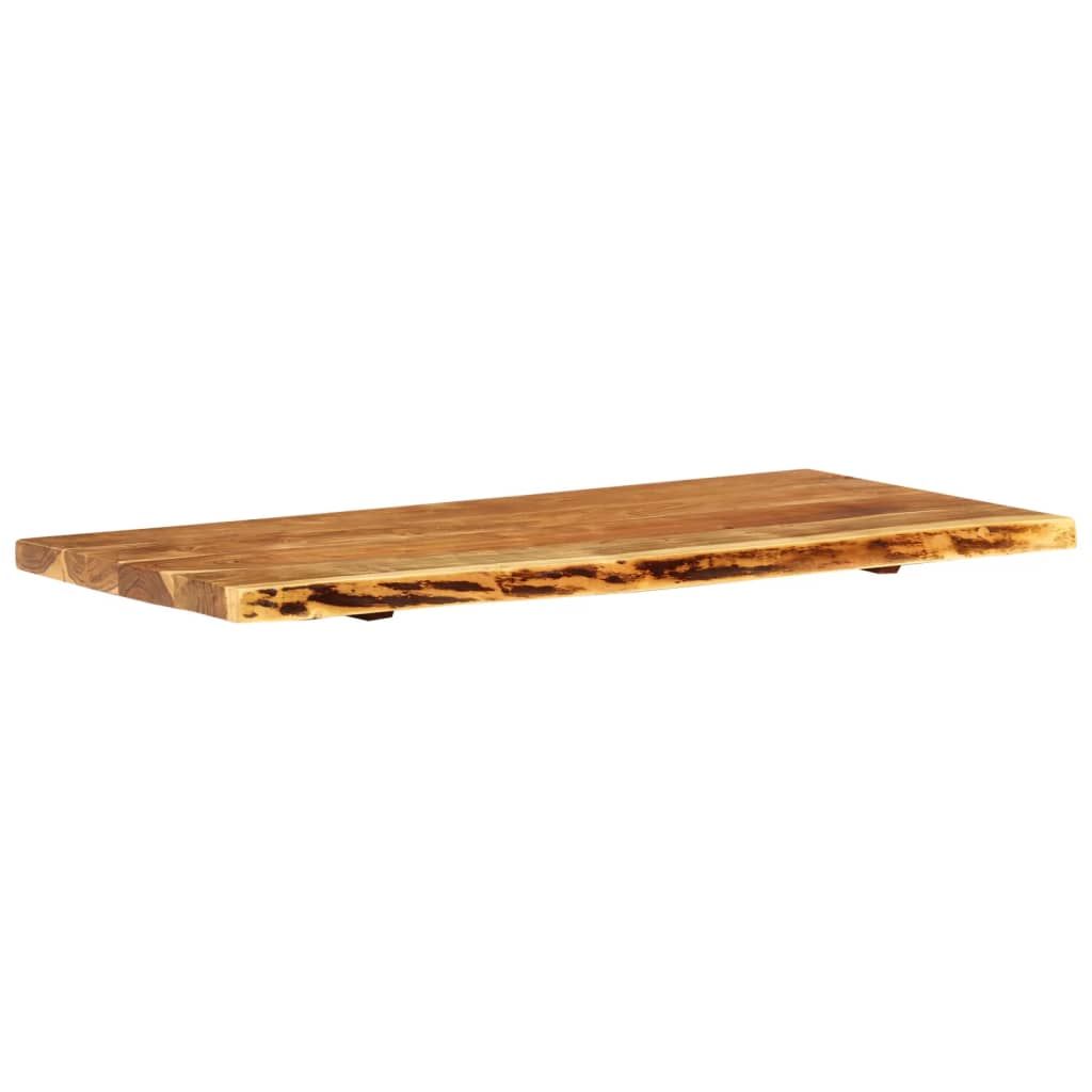 Vrh za kupaonski ormarić od bagremovog drva 114x52x4 cm