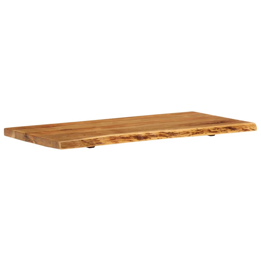 Vrh za kupaonski ormarić od bagremovog drva 114x52x4 cm