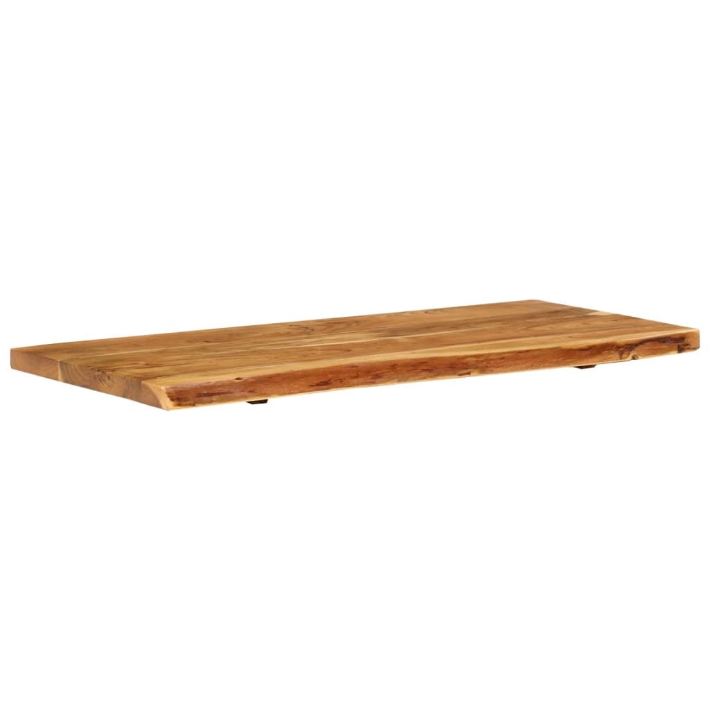 Vrh za kupaonski ormarić od bagremovog drva 114x52x4 cm