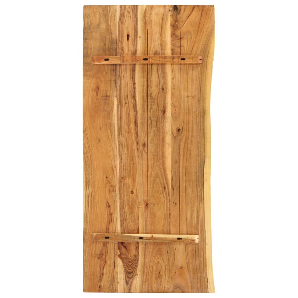 Vrh za kupaonski ormarić od bagremovog drva 140x52x2,5 cm