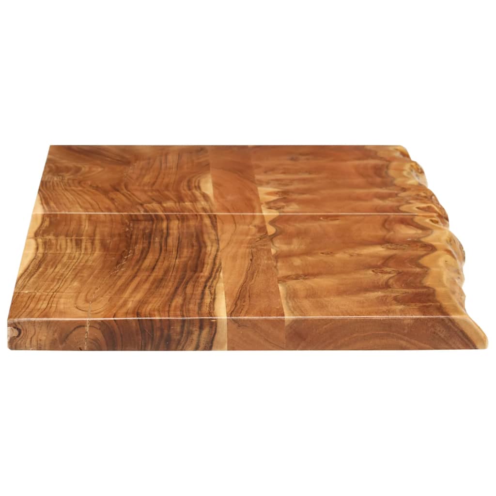 Vrh za kupaonski ormarić od bagremovog drva 140x52x3,8 cm