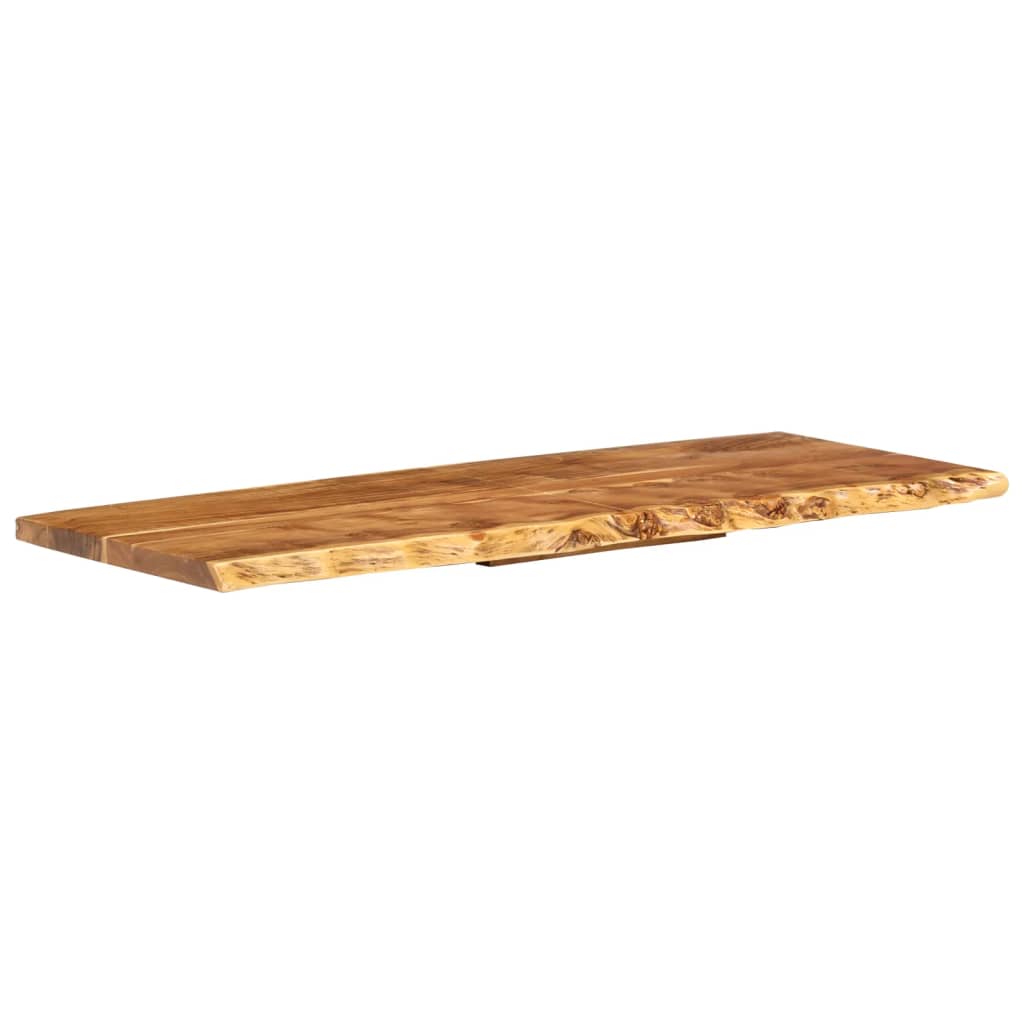 Vrh za kupaonski ormarić od bagremovog drva 140x52x3,8 cm