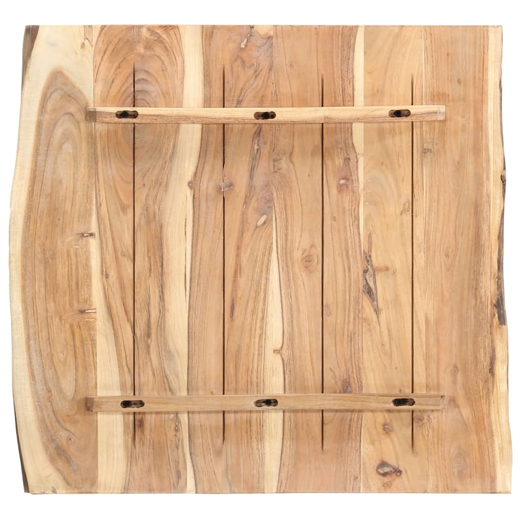 Stolna ploča od masivnog bagremovog drva 58x (50-60) x 3,8 cm