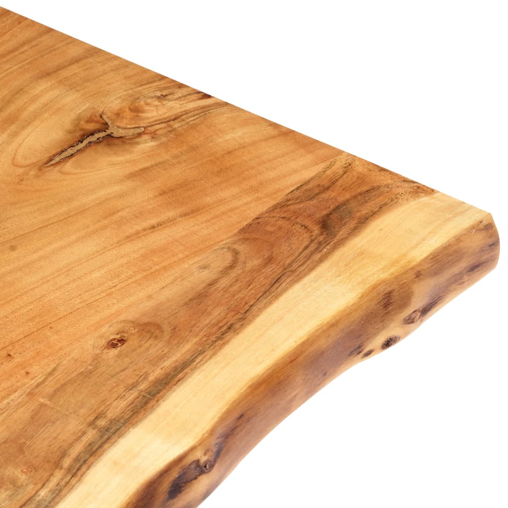 Stolna ploča od masivnog bagremovog drva 80 x (50-60) x 2,5 cm