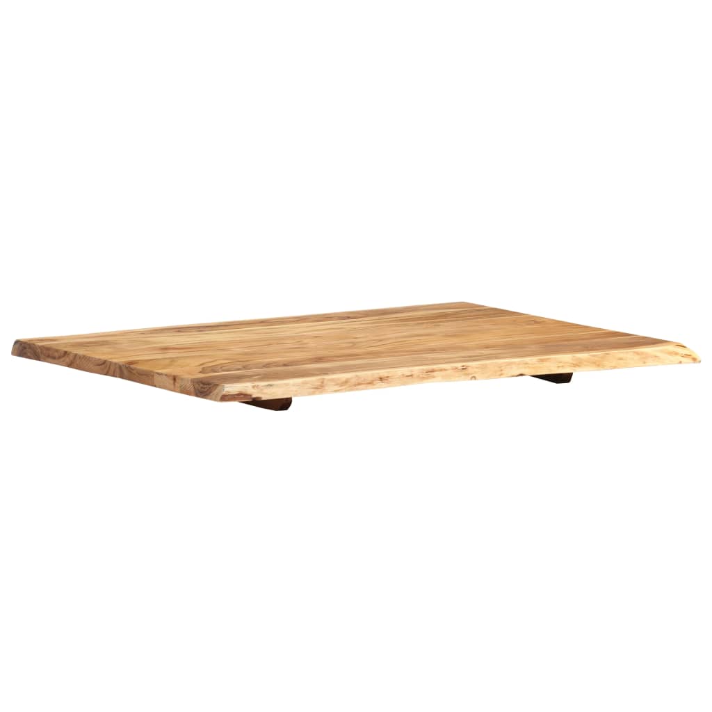 Stolna ploča od masivnog bagremovog drva 80 x (50-60) x 2,5 cm