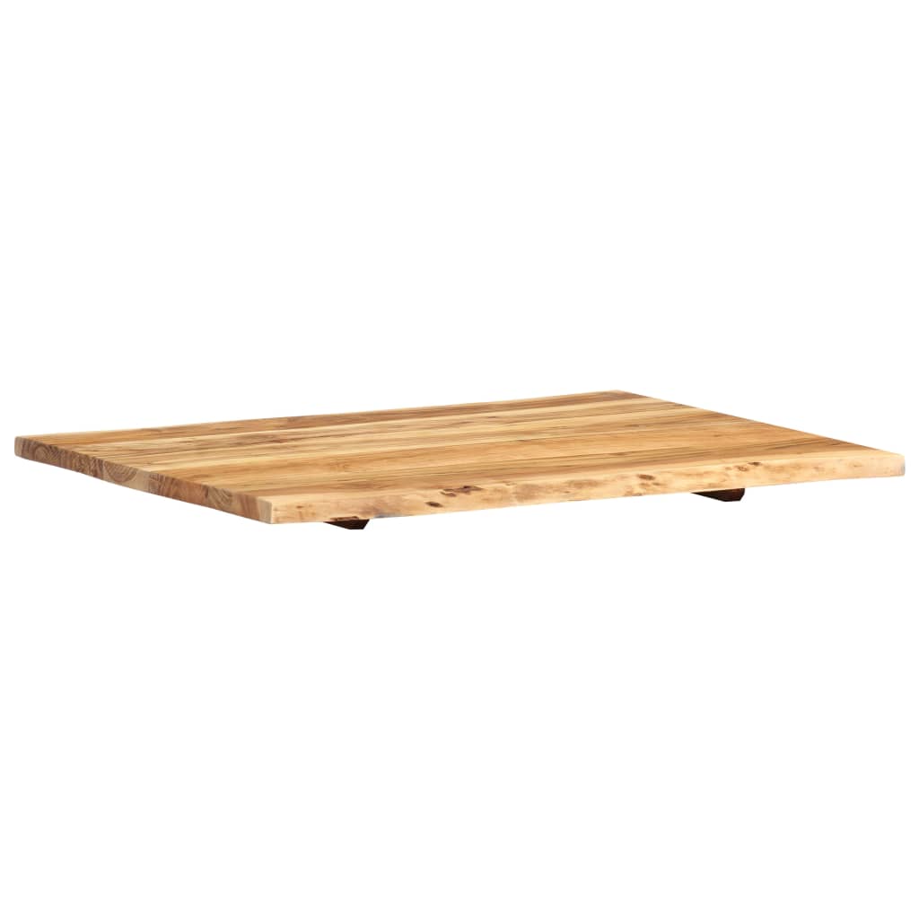 Stolna ploča od masivnog bagremovog drva 80 x (50-60) x 2,5 cm