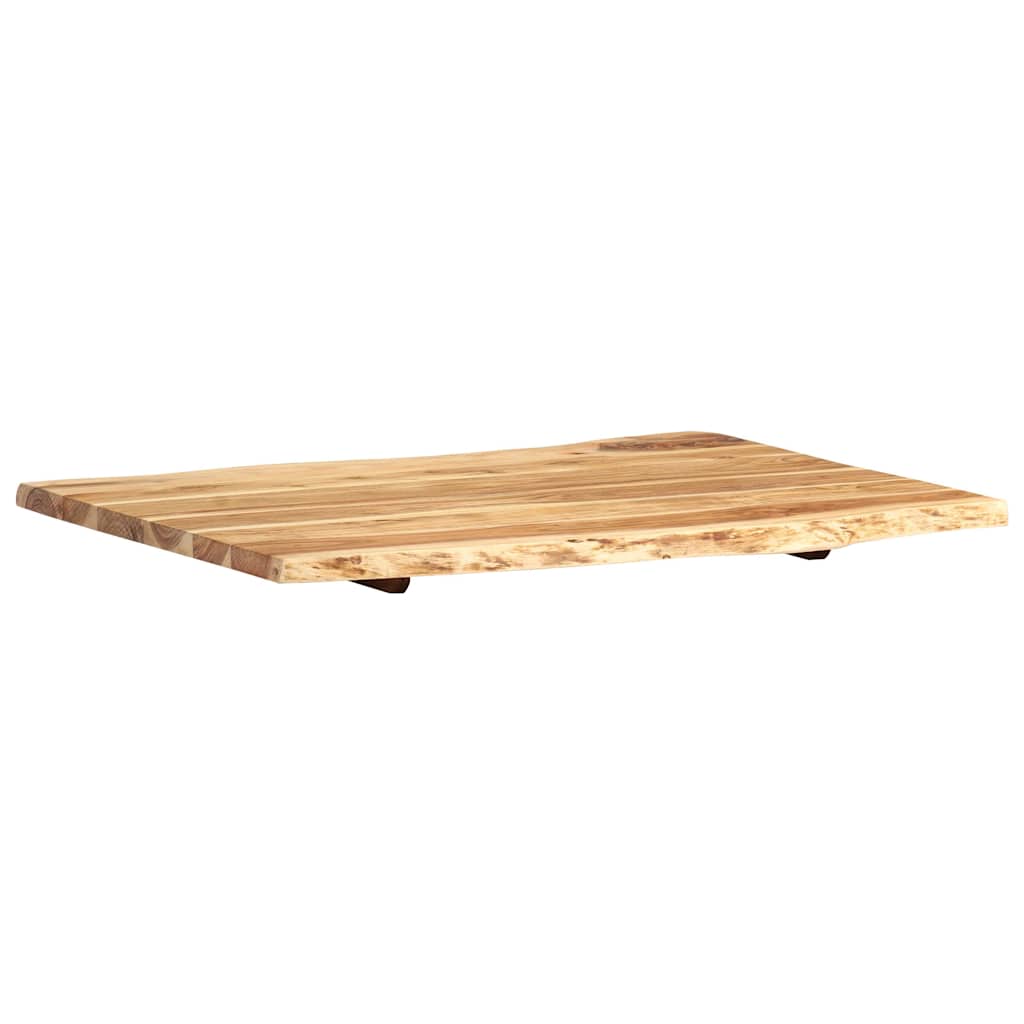 Stolna ploča od masivnog bagremovog drva 80 x (50-60) x 2,5 cm
