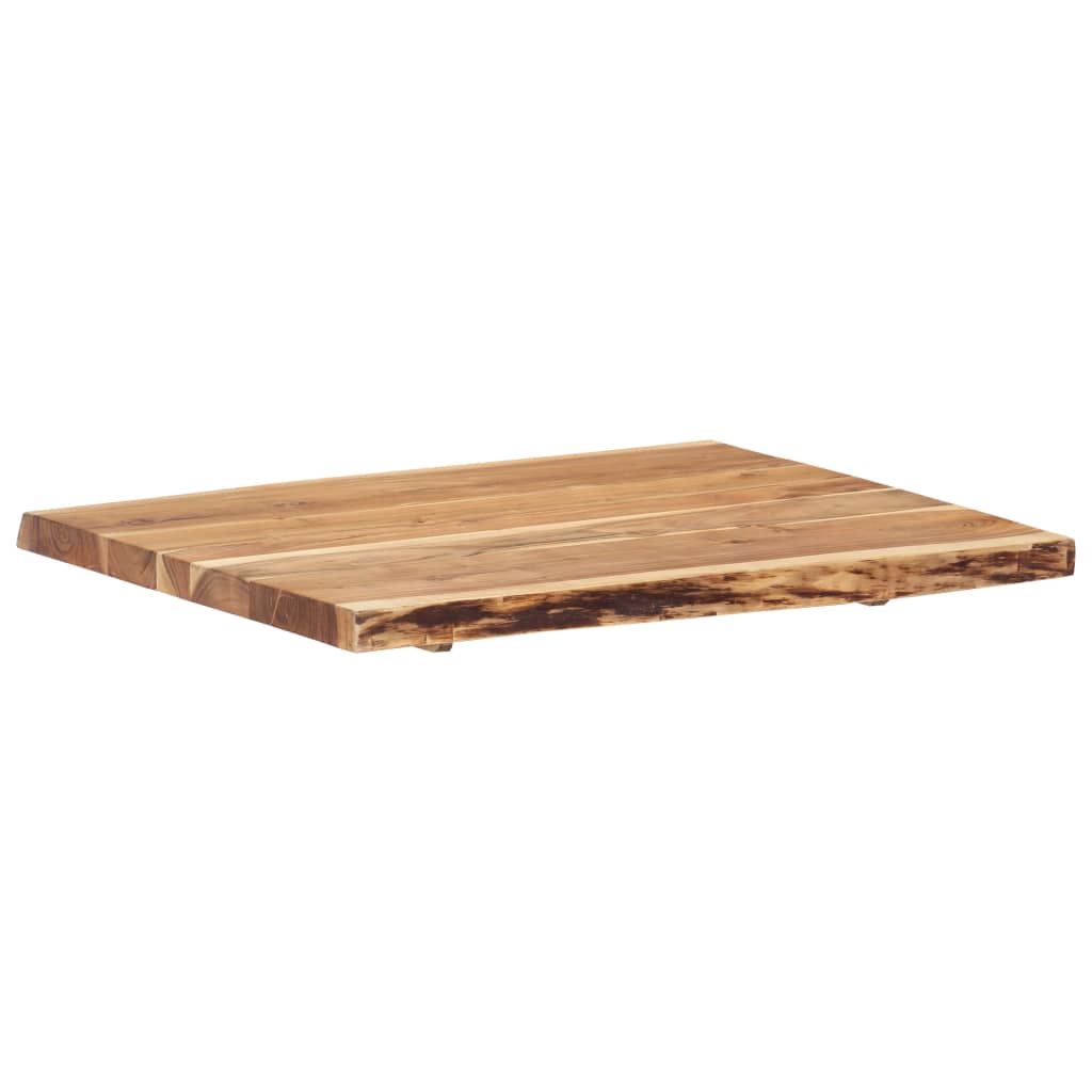 Stolna ploča od masivnog bagremovog drva 80 x (50-60) x 3,8 cm