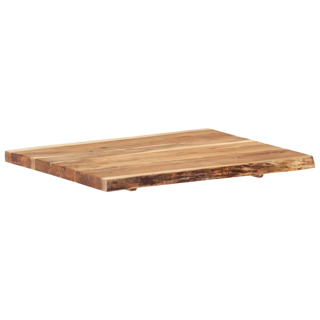 Stolna ploča od masivnog bagremovog drva 80 x (50-60) x 3,8 cm