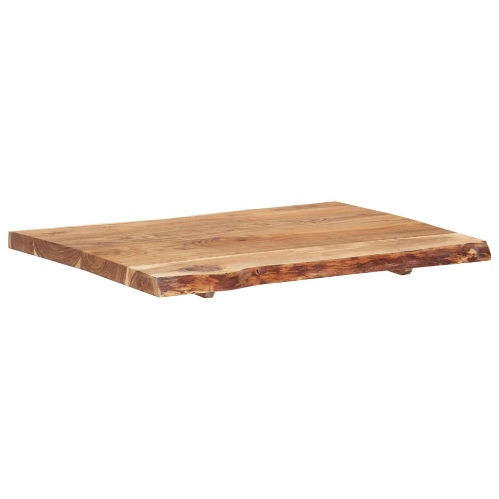 Stolna ploča od masivnog bagremovog drva 80 x (50-60) x 3,8 cm