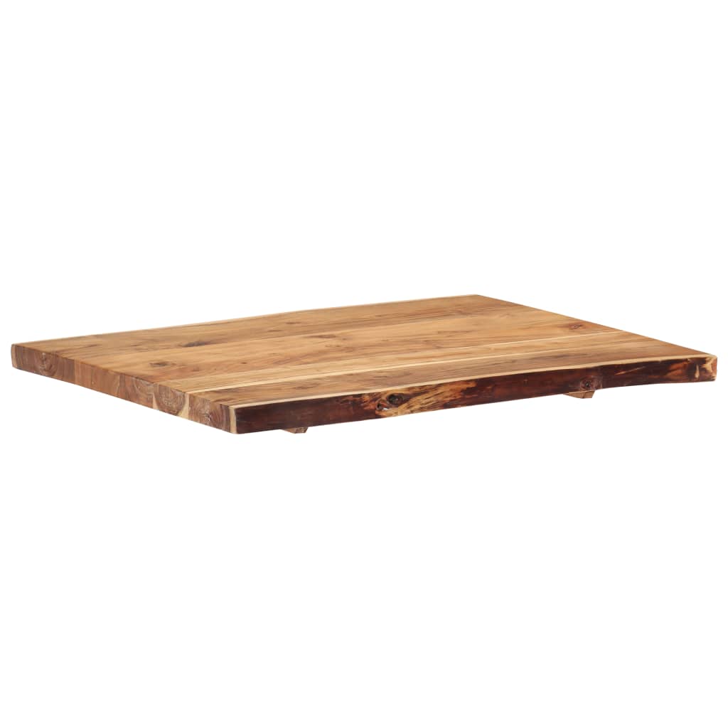 Stolna ploča od masivnog bagremovog drva 80 x (50-60) x 3,8 cm