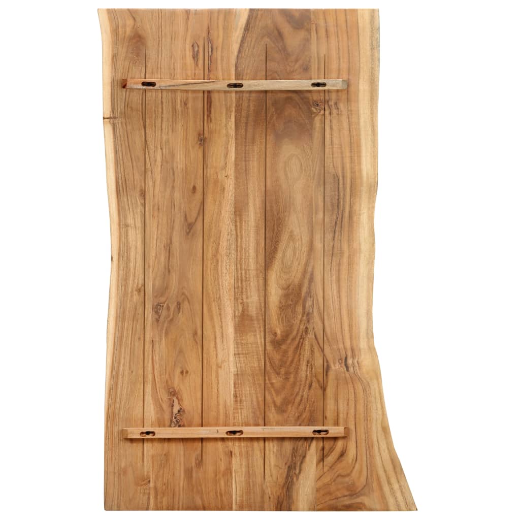 Stolna ploča od masivnog bagremovog drva 100 x (50-60) x 2,5 cm