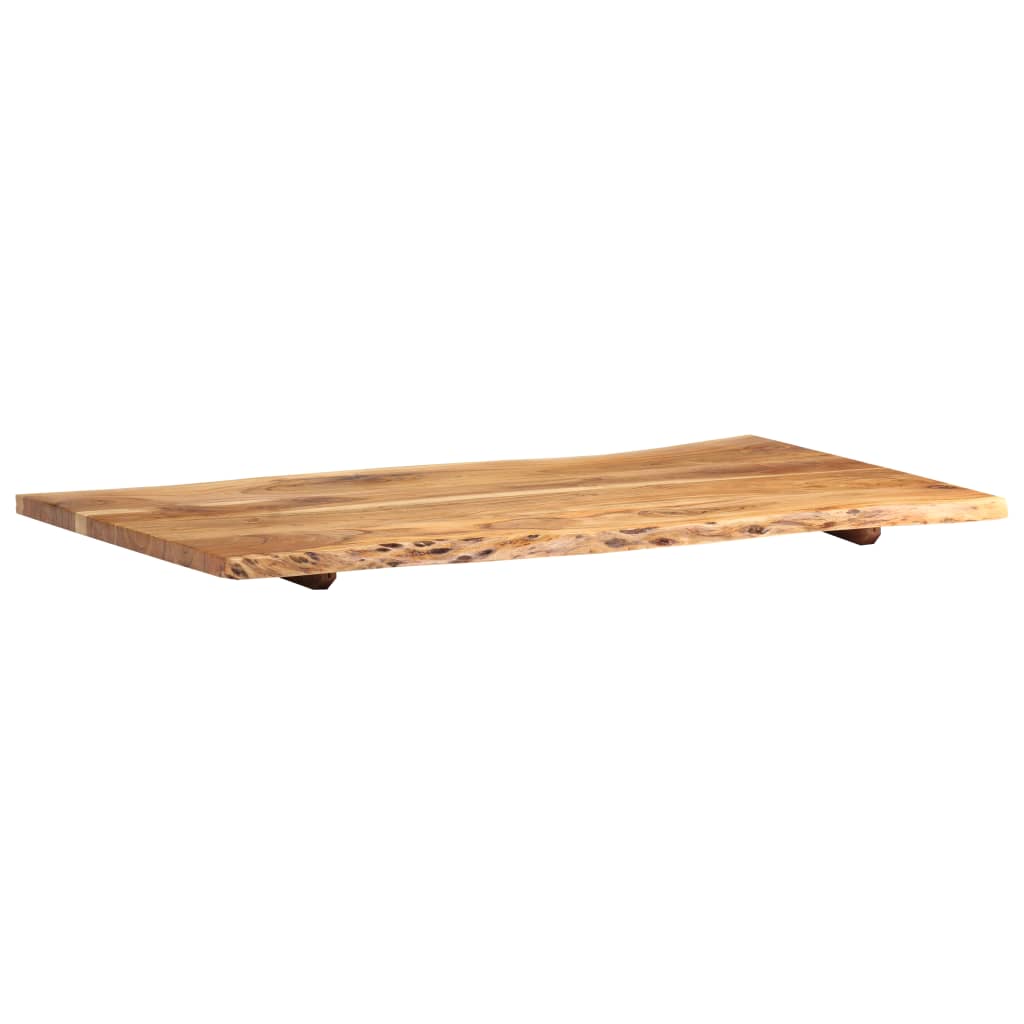 Stolna ploča od masivnog bagremovog drva 100 x (50-60) x 2,5 cm