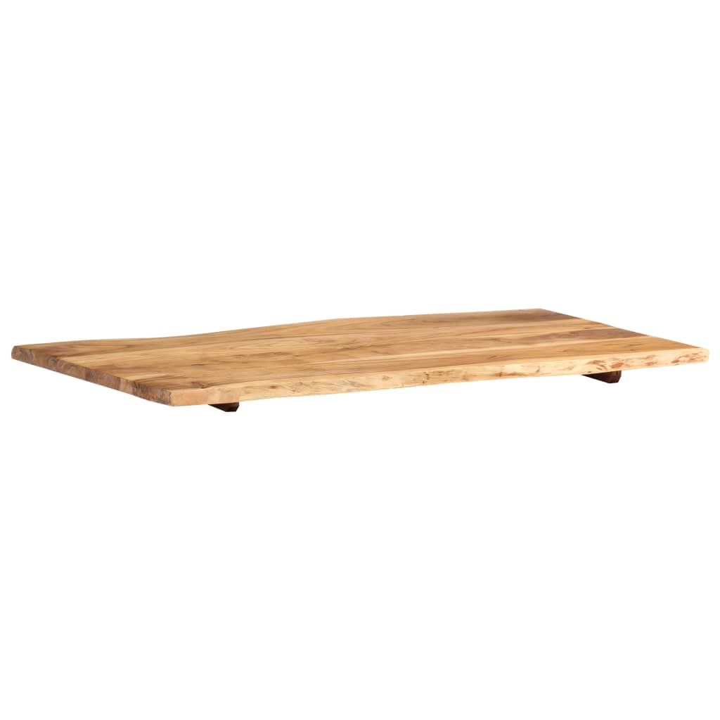 Stolna ploča od masivnog bagremovog drva 100 x (50-60) x 2,5 cm