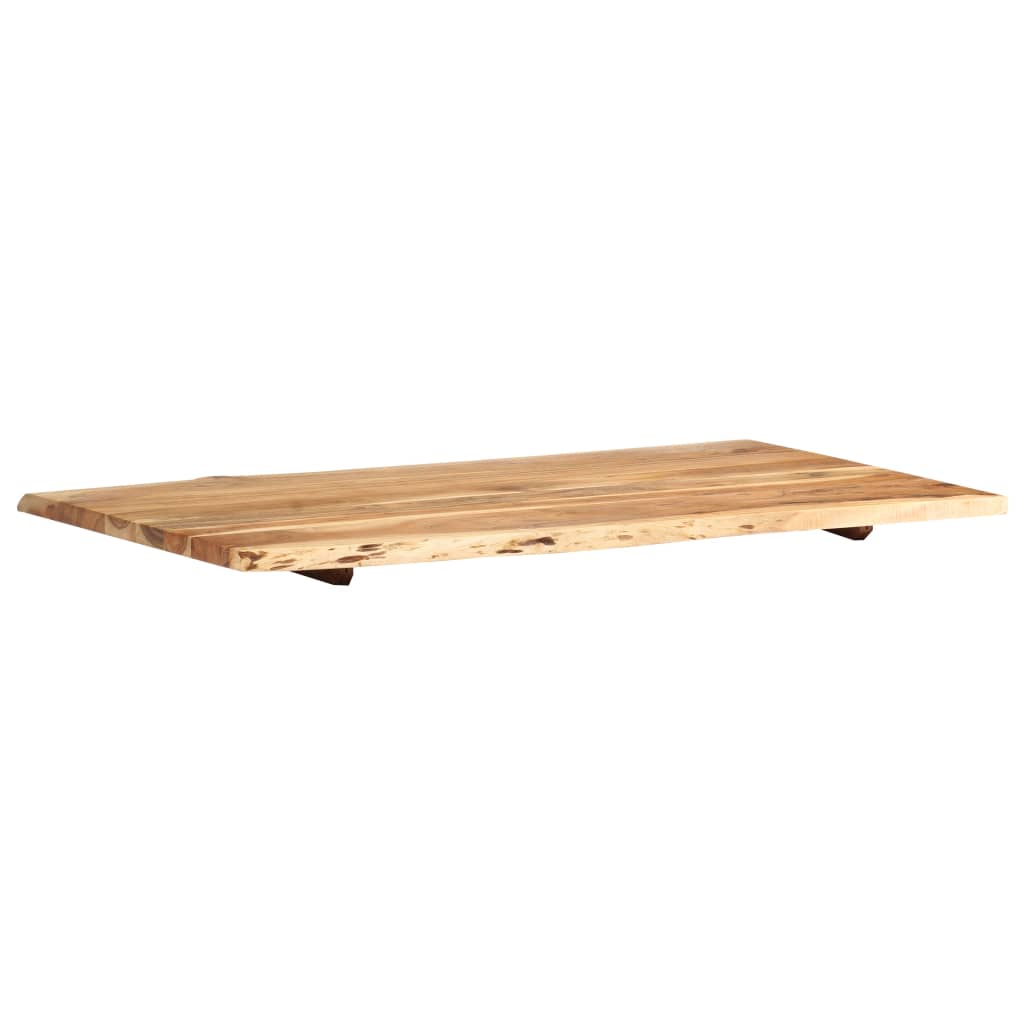 Stolna ploča od masivnog bagremovog drva 100 x (50-60) x 2,5 cm