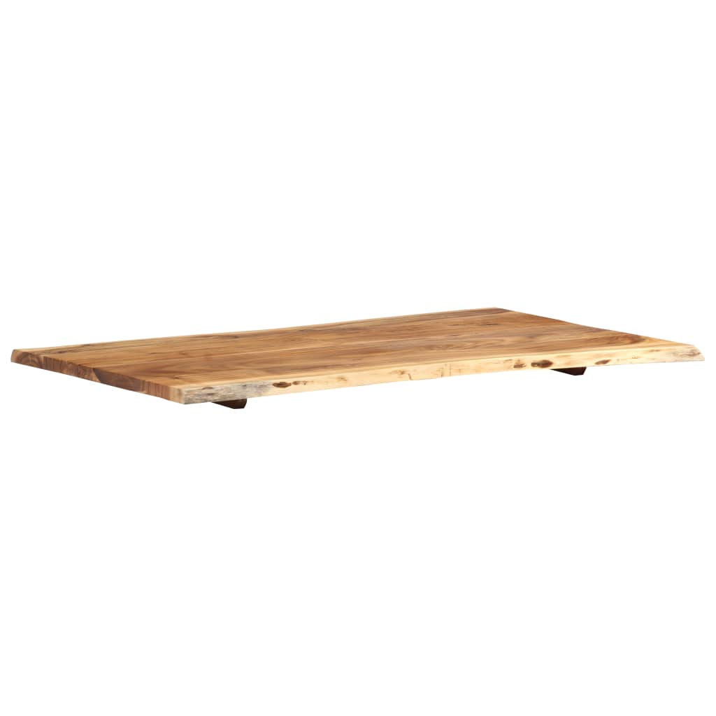 Stolna ploča od masivnog bagremovog drva 100 x (50-60) x 2,5 cm