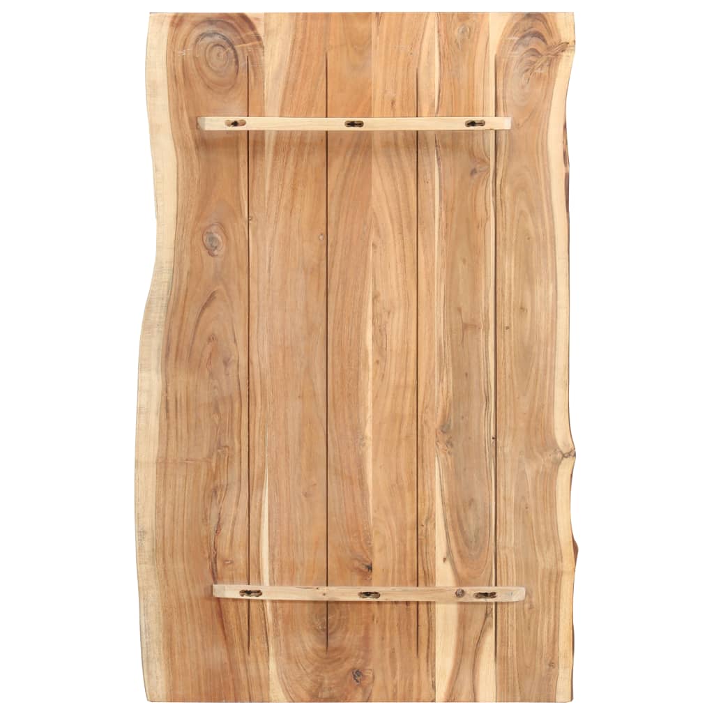 Stolna ploča od masivnog bagremovog drva 100 x (50-60) x 3,8 cm