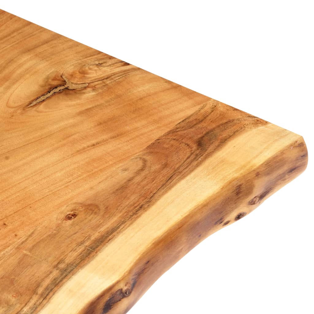Stolna ploča od masivnog bagremovog drva 118 x (50-60) x 2,5 cm