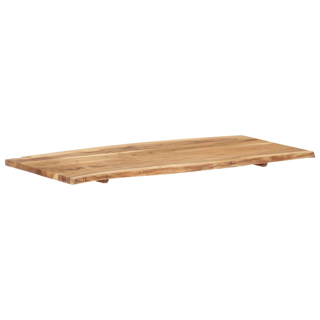 Stolna ploča od masivnog bagremovog drva 118 x (50-60) x 2,5 cm