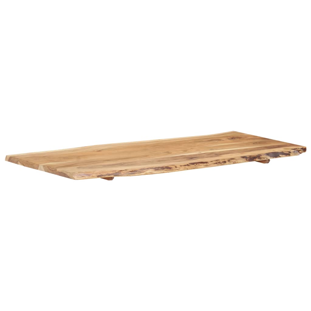 Stolna ploča od masivnog bagremovog drva 118 x (50-60) x 2,5 cm