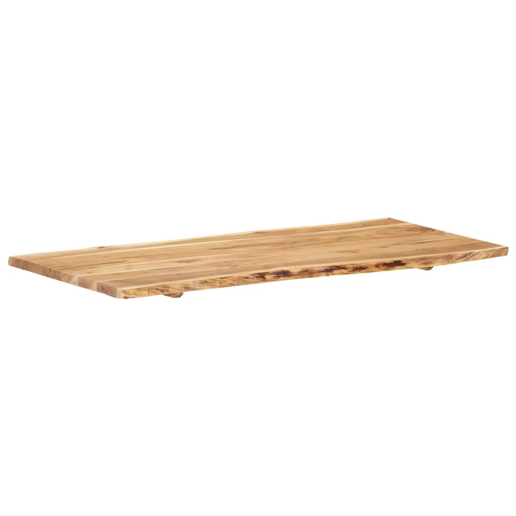 Stolna ploča od masivnog bagremovog drva 118 x (50-60) x 2,5 cm