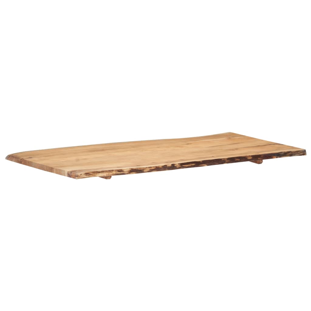 Stolna ploča od masivnog bagremovog drva 118 x (50-60) x 2,5 cm