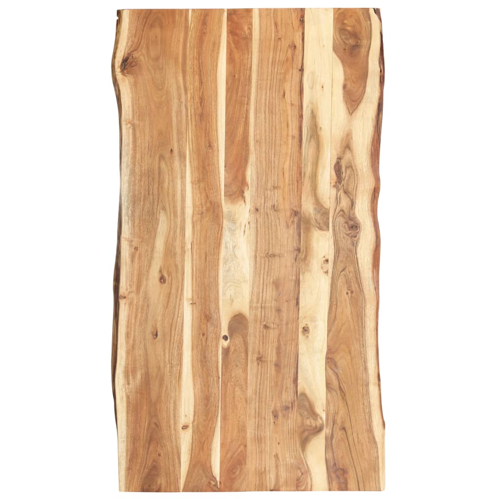 Stolna ploča od masivnog bagremovog drva 118 x (50-60) x 3,8 cm