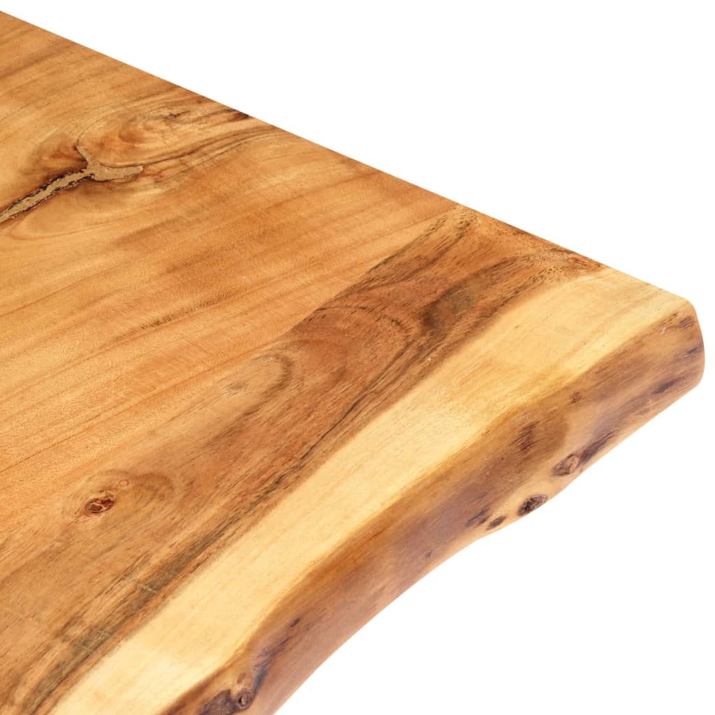 Stolna ploča od masivnog bagremovog drva 118 x (50-60) x 3,8 cm
