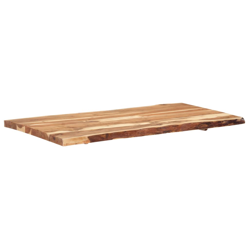 Stolna ploča od masivnog bagremovog drva 118 x (50-60) x 3,8 cm